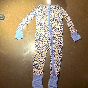 Little Sleepies Leopard Love Bamboo Viscose Zippy 12-18 months